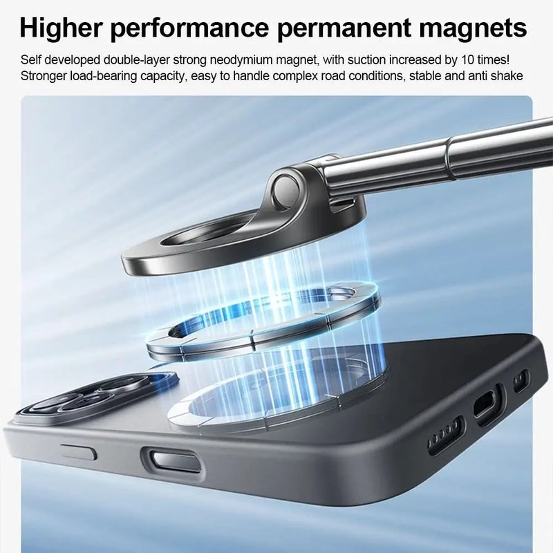 Universal 360° Magnetic Vacuum Phone Mount